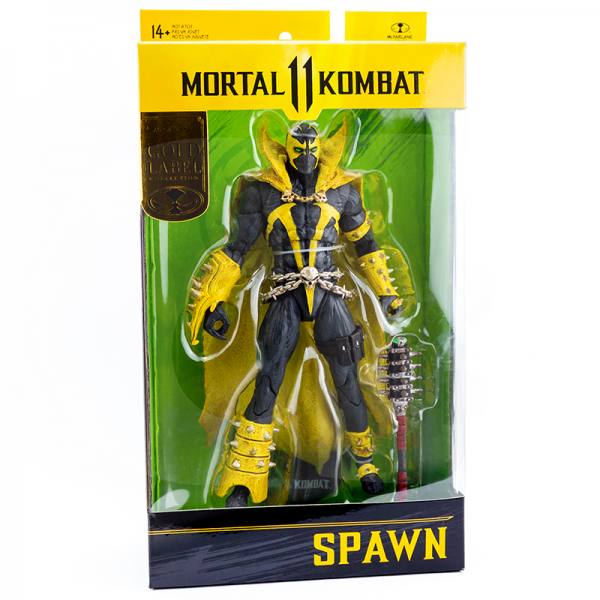 McFarlane Mortal Kombat 18 cm Action Figur: Spawn (Curse of Apocalypse) Gold Label
