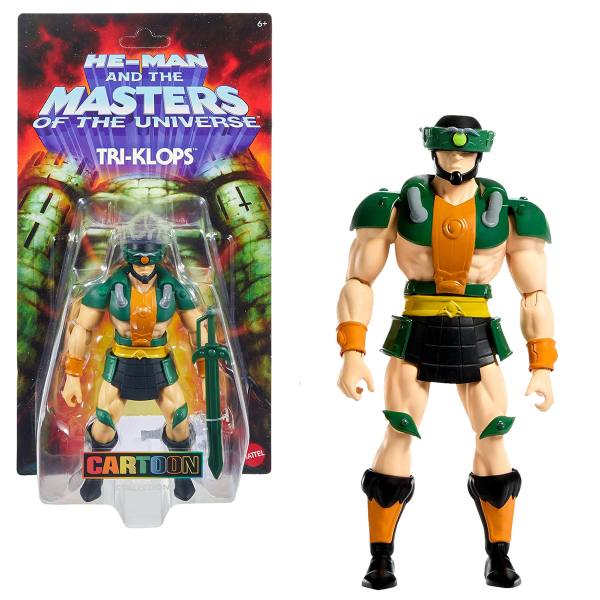Masters of the Universe Origins 14 cm Figur Wave 27: Tri-Klops (200X / Cartoon)