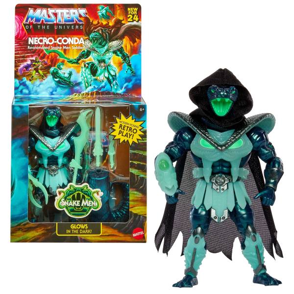 Masters of the Universe Origins 14 cm Action Figur: Necro-Conda