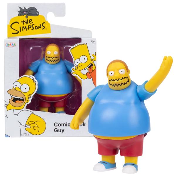 JAKKS Pacific Simpsons 7 cm Action Figur Wave 3: Comic Book Guy