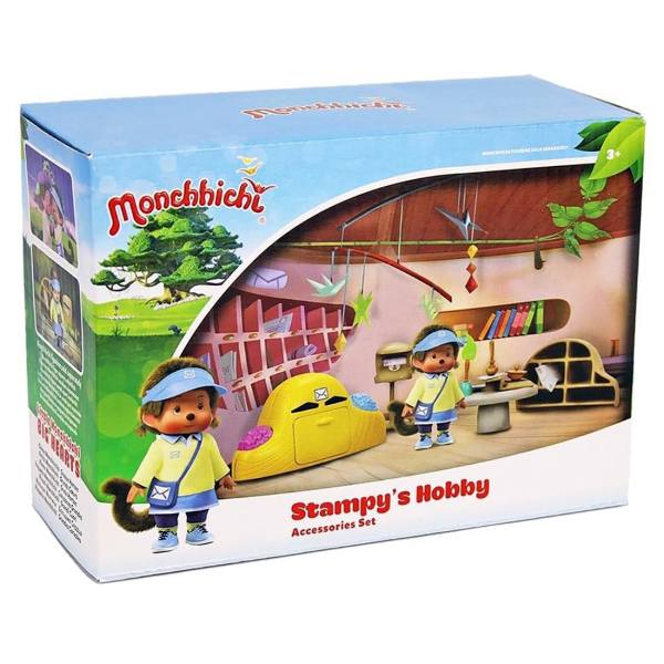 Monchhichi Spiel Action Figuren Erweiterungsset mit Figur: Stampy's Hobby