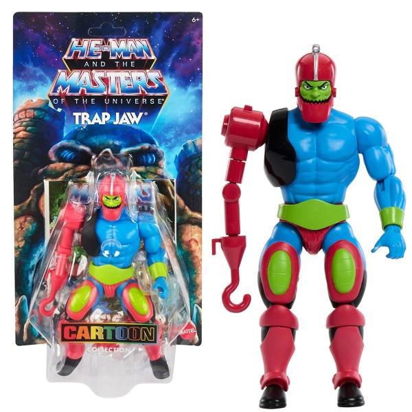 Masters of the Universe Origins 14 cm Figur Wave 17: Trap Jaw (Cartoon Collection)