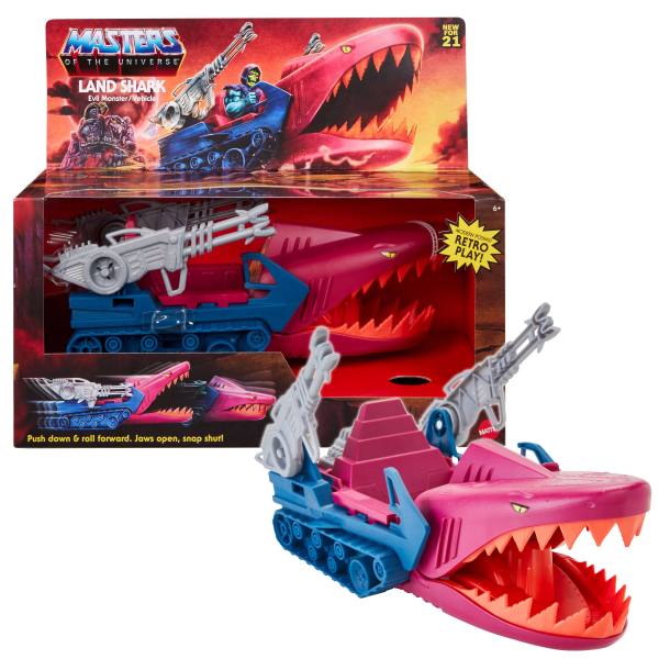 Masters of the Universe Origins Fahrzeug für Figur: Land Shark