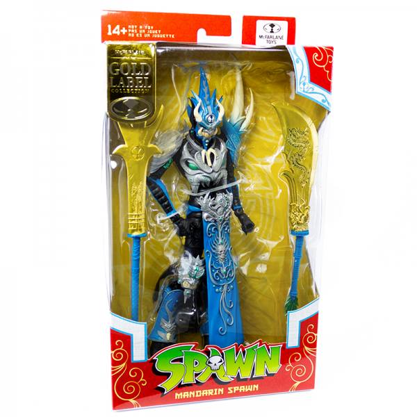 McFarlane Spawn 18 cm Action Figur: Madarin Spawn (Gold Label Series)