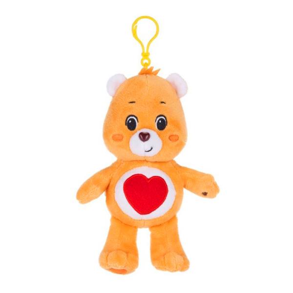 Die Glücksbärchis Schlüsselanhänger 14cm Plüsch Bär Figur: Schmusebärchi (orange)