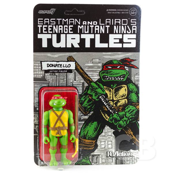 Teenage Mutant Ninja Turtles ReAction Eastman Comic Book Figur: Donatello