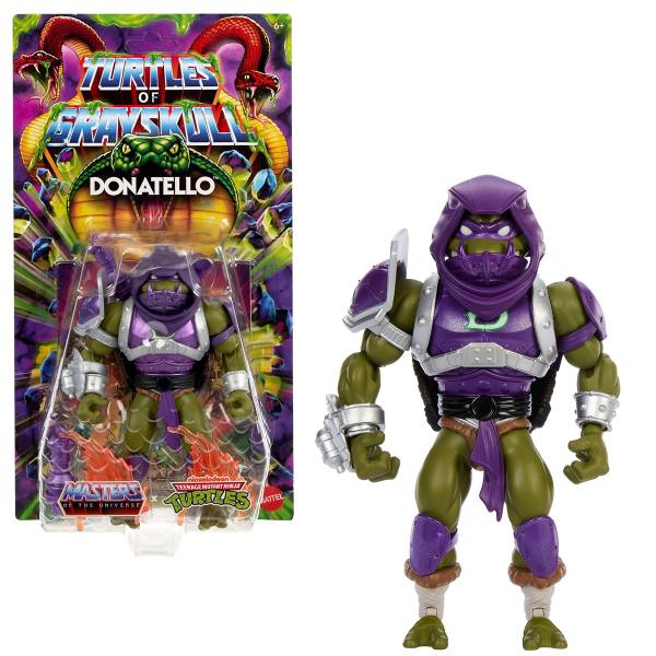 Turtles of Grayskull MOTU & TMNT 14cm Action Figur Wave 5: Donatello