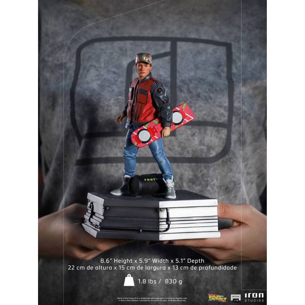 Iron Studios Zurück in die Zukunft II Art Scale 25 cm Statue: Marty McFly