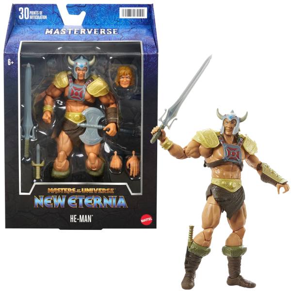 Masters of the Universe: New Eternia 18 cm Figur: Viking He-Man