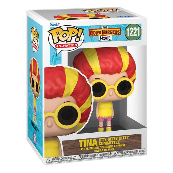 Funko POP! The Bob's Burgers Movie 9 cm Vinyl Figur: Tina Itty Bitty Ditty Committee