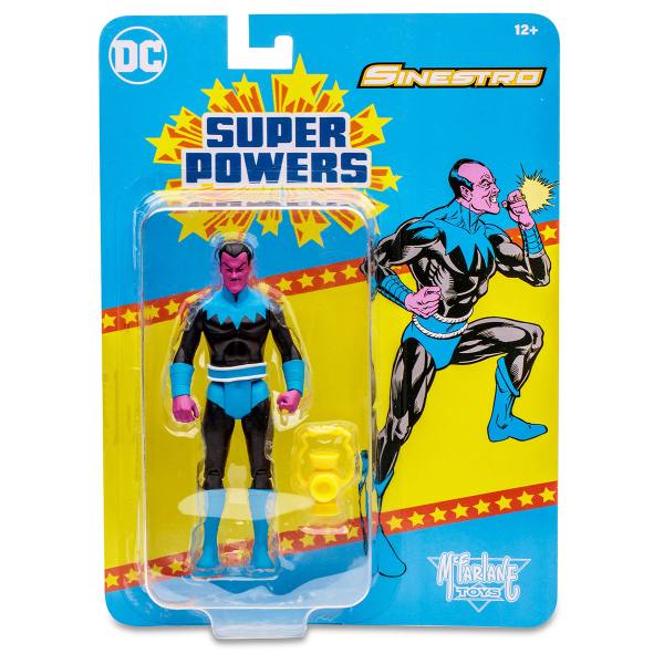 McFarlane Super Powers DC Direct 13 cm Wave 6 Figur: Sinestro (Superfriends)