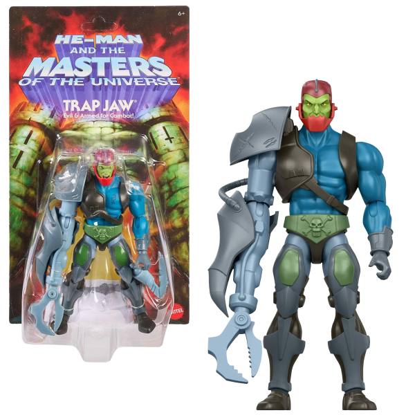 Masters of the Universe Origins 14 cm Figur Wave 32: Trap Jaw (200x / Cartoon)