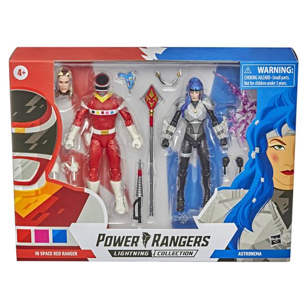 Power Rangers Lightning Collection 15cm Doppelpack Figuren Wave 1: In Space Red Ranger vs. Astronema