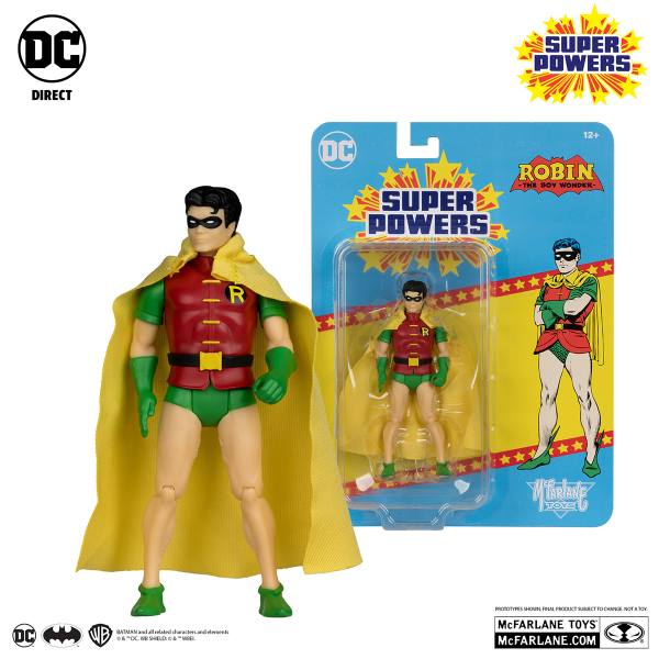 McFarlane Super Powers DC Direct 13 cm Wave 10 Figur: Robin (Jason Todd)