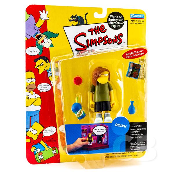 World of Springfiel Simpsons 12 cm Action Figur Serie 7: Dolph