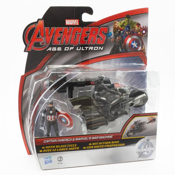 Avengers Age of Ultron Figuren 2er Pack 6 cm: Captain America & War Machine