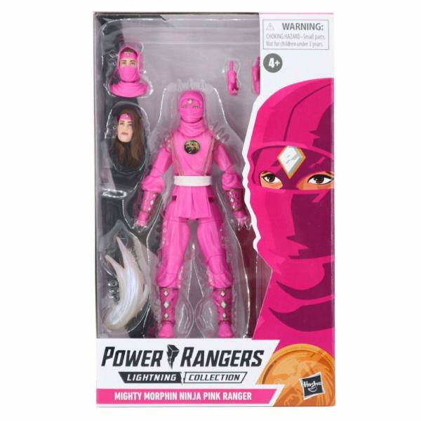 Power Rangers Lightning Collection Mighty Morphin 15cm Figur: Ninja Pink Ranger