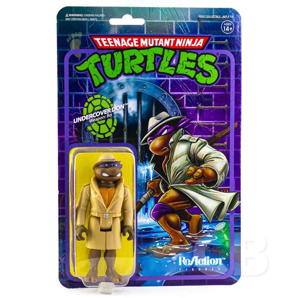 Teenage Mutant Ninja Turtles ReAction Action Figur: Undercover Donatello