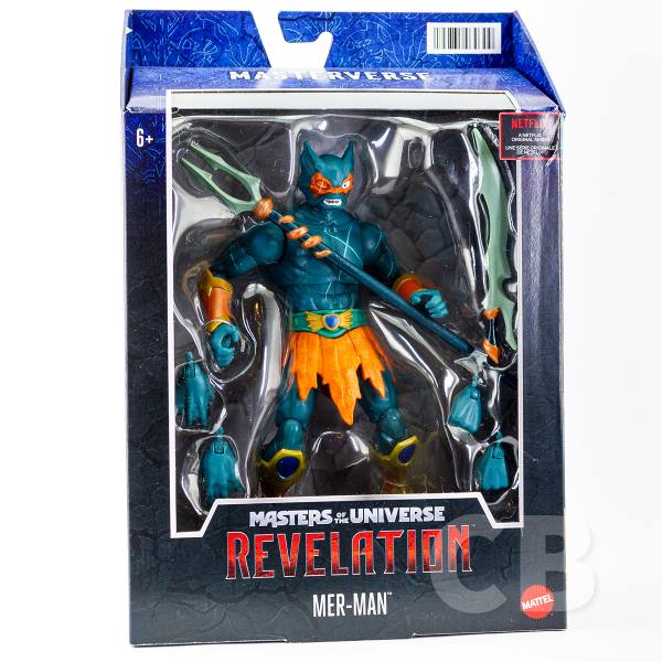 Masters of the Universe: Revelation 18 cm Figur Wave 4: Mer-Man