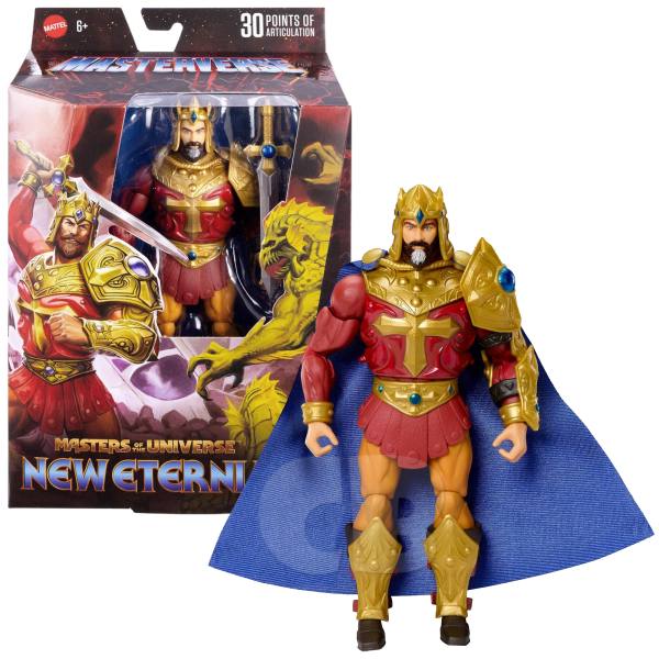 Masters of the Universe Masterverse Wave 16: New Eternia 18 cm Figur: King Randor