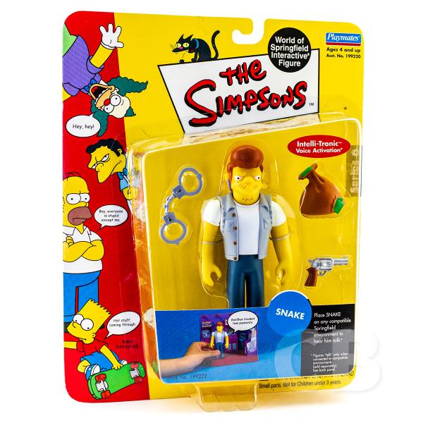 World of Springfiel Simpsons 12 cm Action Figur Serie 6: Snake