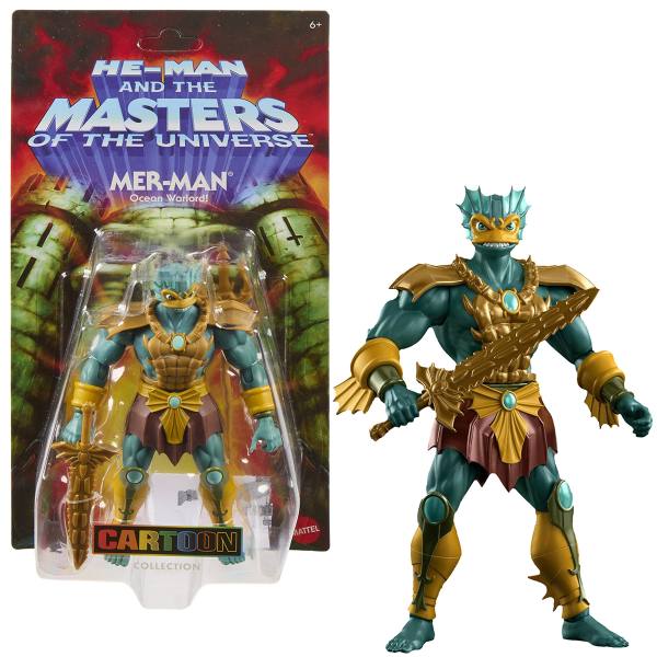 Masters of the Universe Origins 14 cm Figur Wave 30: Mer-Man (200x / Cartoon)