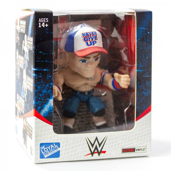 WWE Wrestling Vinyl 8 cm putzige Minifigur mit Zubehör John Cena BB 