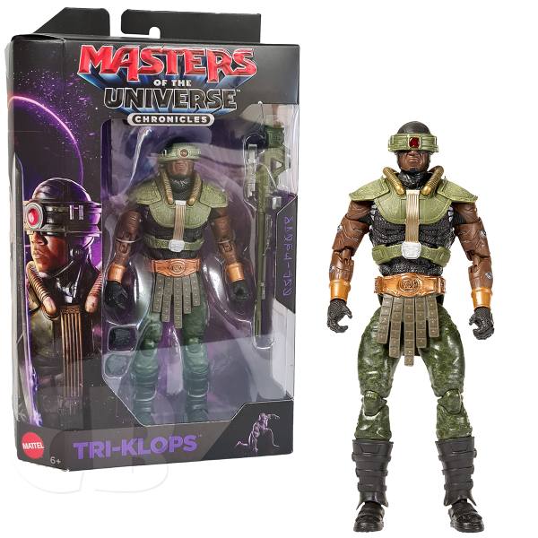 Masters of the Universe Movie 2026 Chronicles 18 cm Figur: Tri-Klops