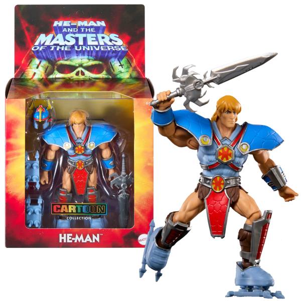 Masters of the Universe Origins 14 cm Figur: Deluxe Samurai He-Man (200X / Cartoon)