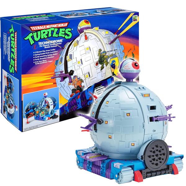 Teenage Mutant Ninja Turtles Classic Technodrome XL Playset mit viel Zubehör
