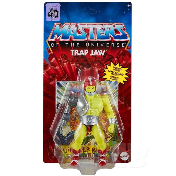 Masters of the Universe Origins 14 cm Action Figur: Mini Comic Trap Jaw