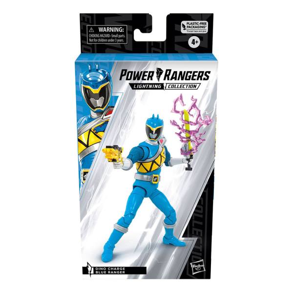 Power Rangers Lightning Collection 15cm Figur: Dino Charge Blue Ranger