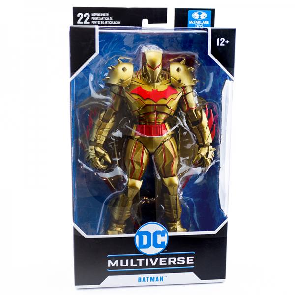 McFarlane DC Multiverse 18 cm Action Figur: Batman Hellbat Suit (Gold Edition)