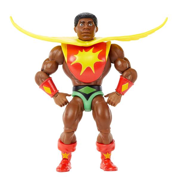 Masters of the Universe Origins 14 cm Action Figur Wave 8: Sun-Man (Verpackungsschaden)