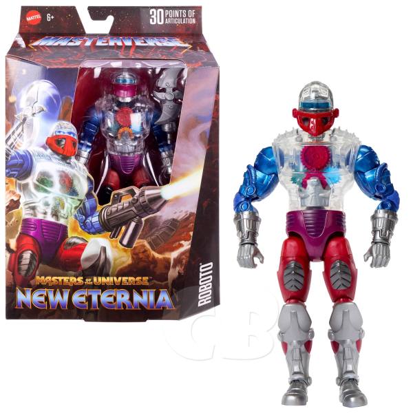 Masters of the Universe Masterverse Wave 16: New Eternia 18 cm Figur: Roboto