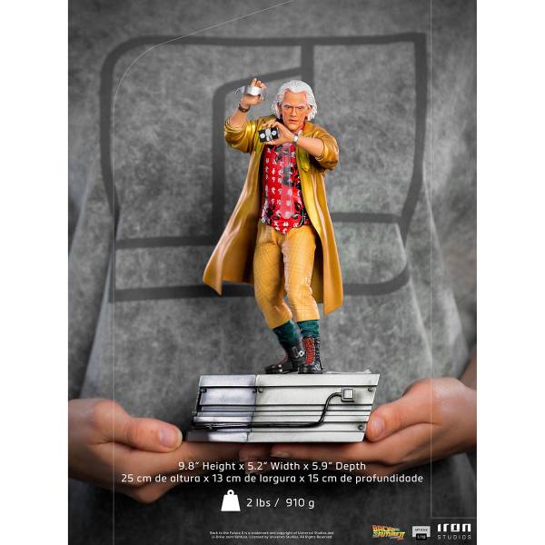 Iron Studios Zurück in die Zukunft II Art Scale 25 cm Statue: Doctor Brown