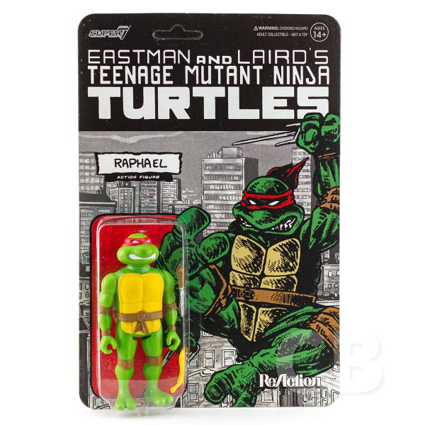 Teenage Mutant Ninja Turtles ReAction Eastman Comic Book Figur: Raphael