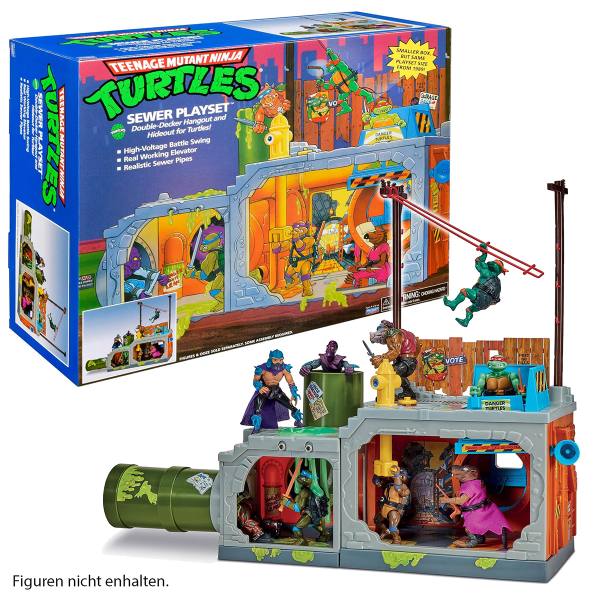 Teenage Mutant Ninja Turtles Classic Secret Sewer Lid Playset