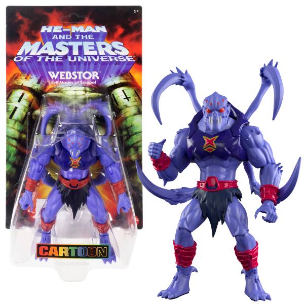 Masters of the Universe Origins 14 cm Figur Wave 31: Webstor (200x / Cartoon)